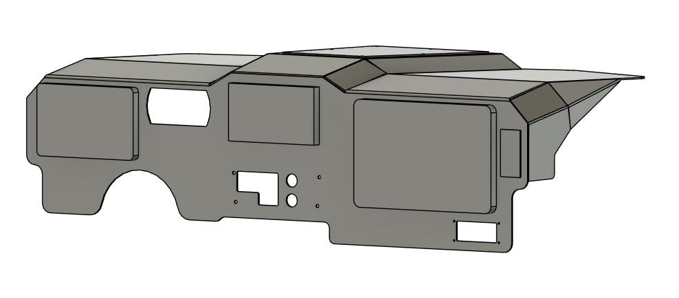 MONSTER MAVERICK R ALUMINIUM DASH