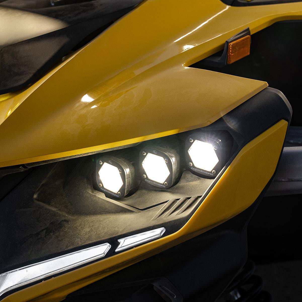 CAN-AM MAVERICK R 2024 TRIPLE S1 "UNLIMITED" HEADLIGHT KIT