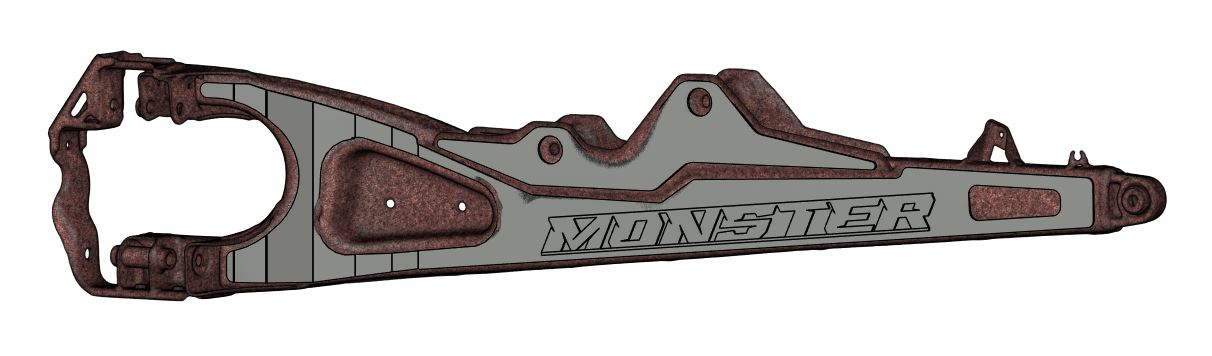 X3 REAR ARM BRACING