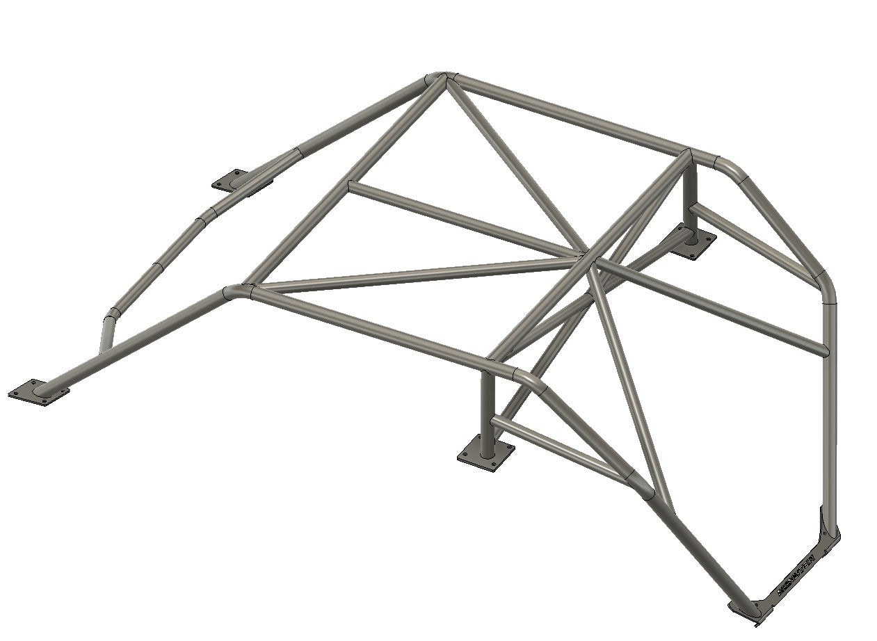 MONSTER MAVERICK X3 RECREATIONAL SPEC CAGE (FLAT ROOF)