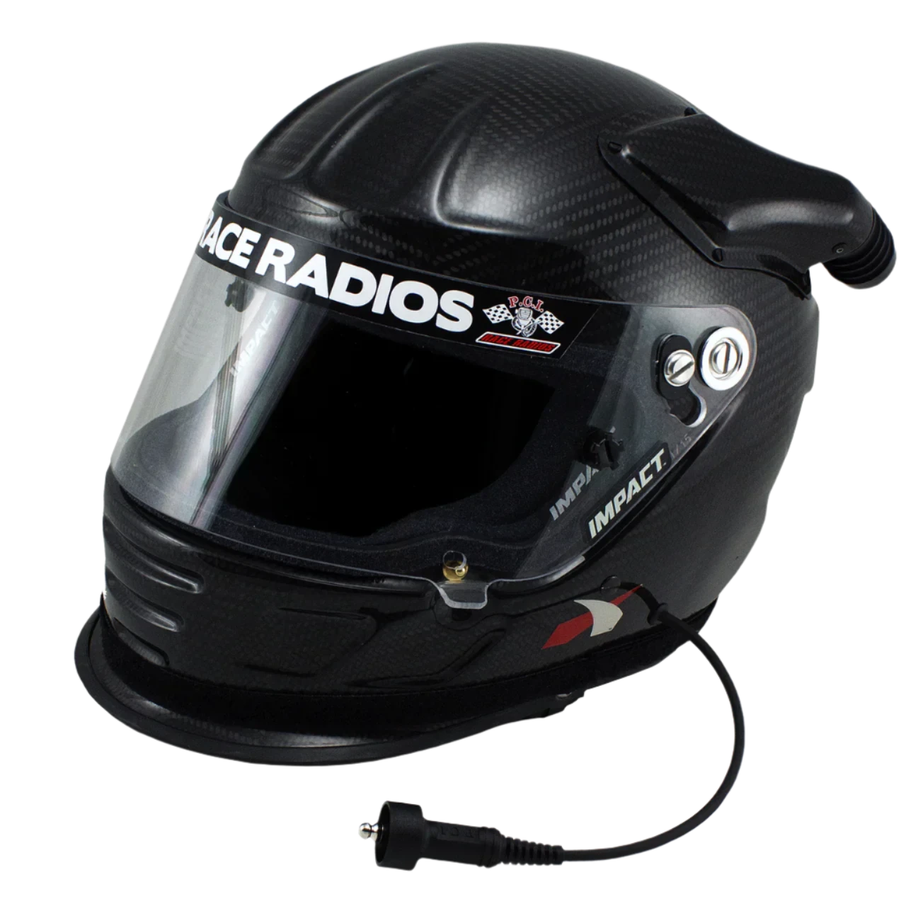 PCI ELITE WIRED IMPACT CARBON AIR DRAFT OS20 SA2015 HELMET (2247)