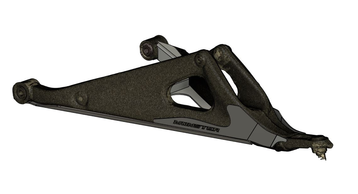 MONSTER MAVERICK R FRONT LOWER CONTROL ARM BRACING