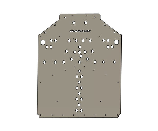 MONSTER MAVERICK R FRONT SKID PLATE