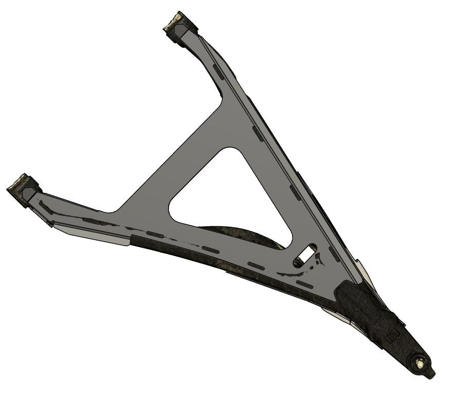 MONSTER MAVERICK R FRONT LOWER CONTROL ARM BRACING