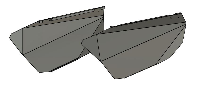 MONSTER MAVERICK R ALUMINIUM DOOR SKINS