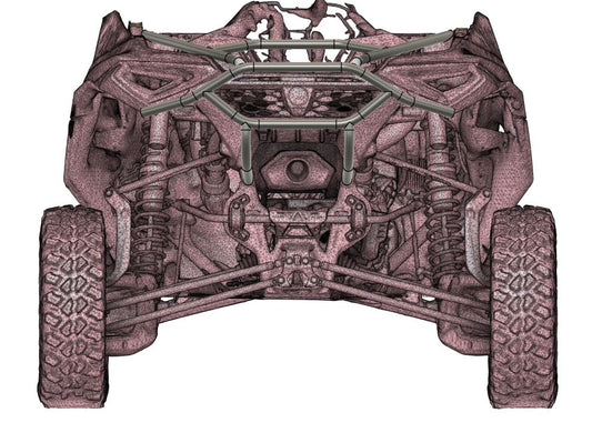 MONSTER MAVERICK R REAR BAR