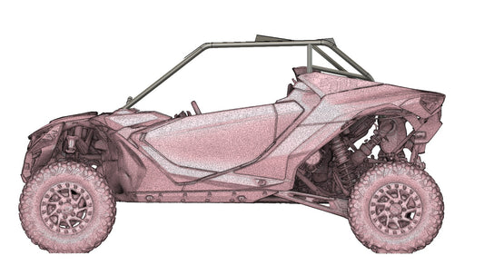 MONSTER MAVERICK R RECREATIONAL SPEC CAGE (FLAT ROOF)
