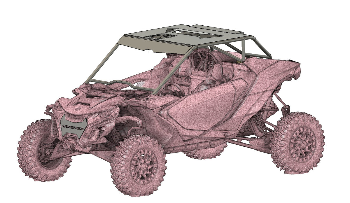 MONSTER MAVERICK R RECREATIONAL SPEC CAGE (FLAT ROOF)