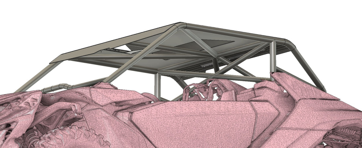 MONSTER MAVERICK R RECREATIONAL SPEC CAGE (FLAT ROOF)