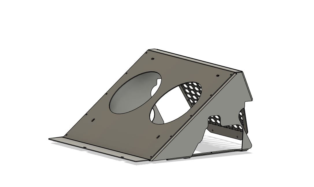 MONSTER MAVERICK R RADIATOR RELOCATION KIT