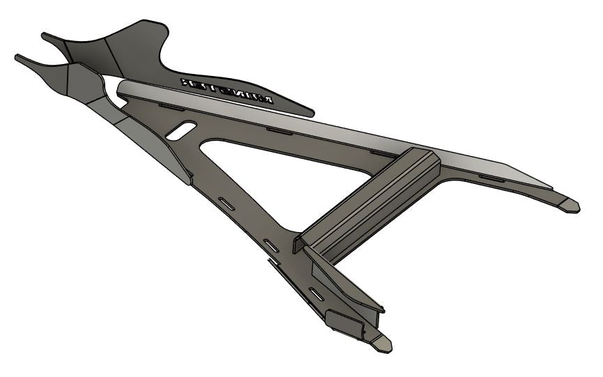MONSTER MAVERICK R FRONT LOWER CONTROL ARM BRACING