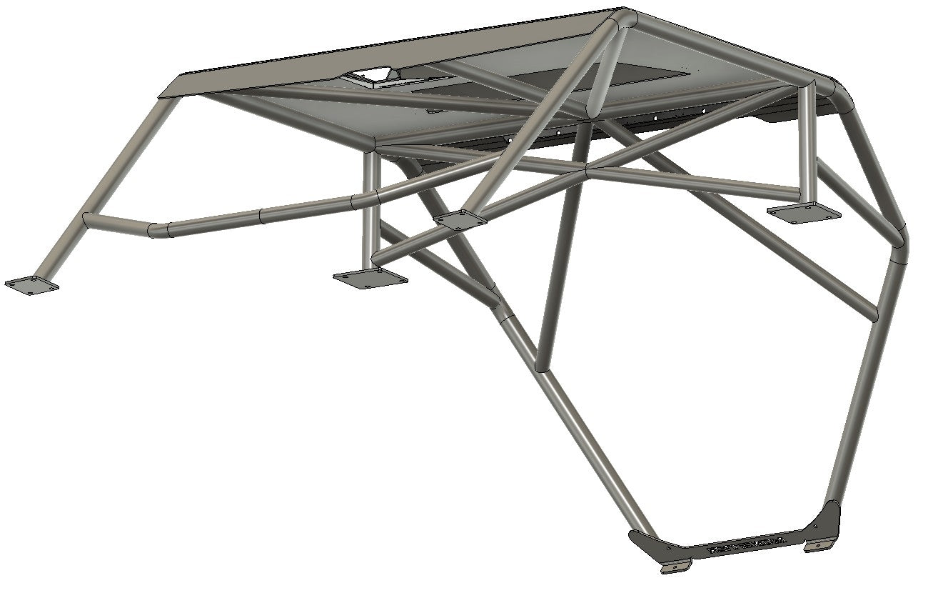 MONSTER MAVERICK X3 RECREATIONAL SPEC CAGE (FLAT ROOF)